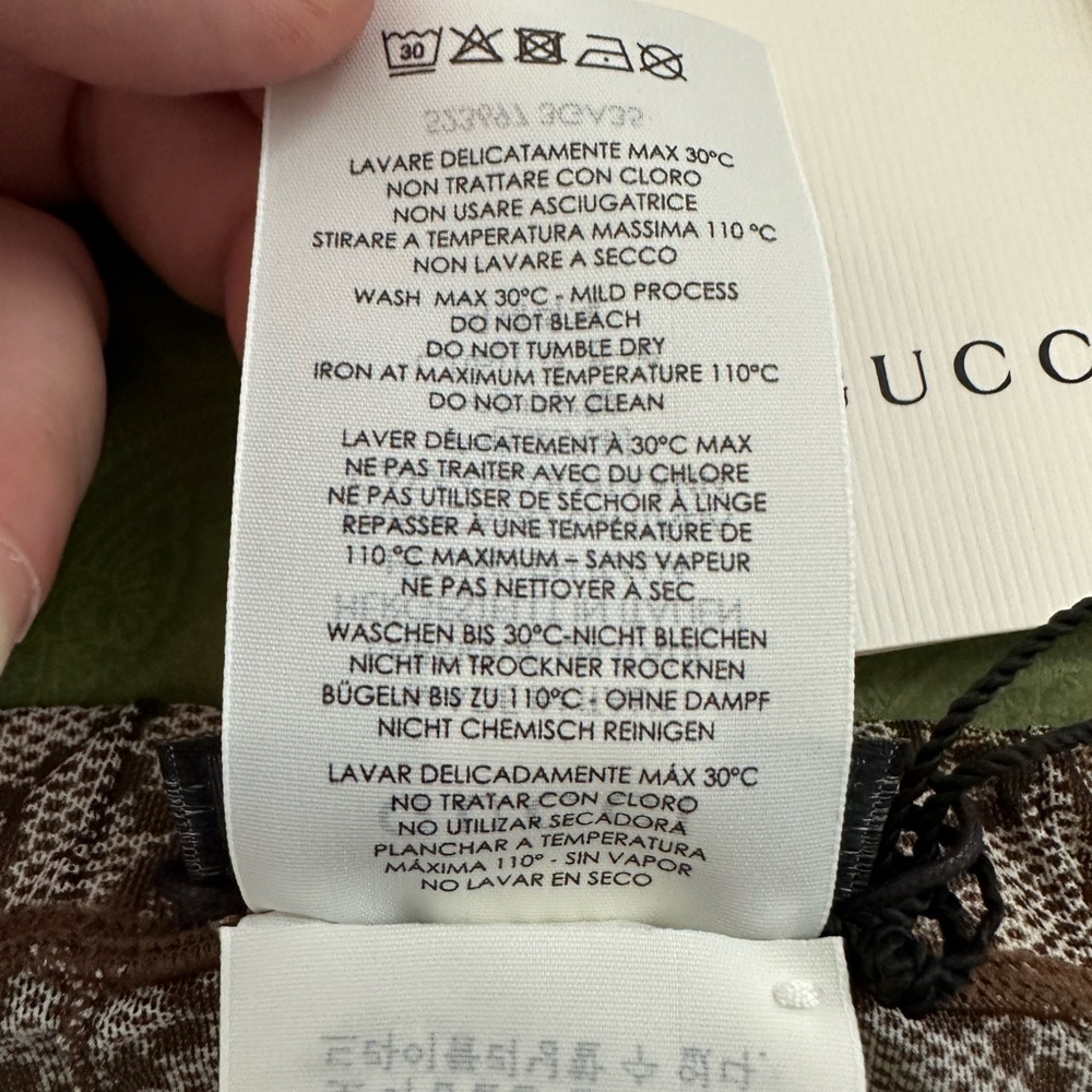 Gucci Beige Patterned Hosiery - Picture 9 of 13